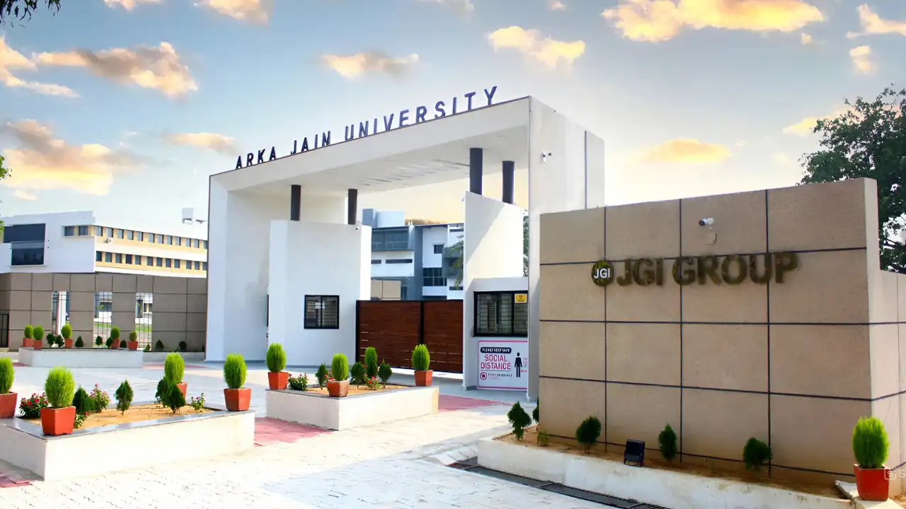 ARKA JAIN UNIVERSITY Banner