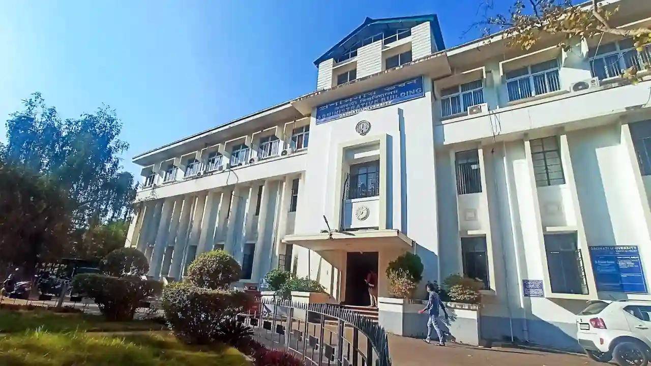 Gauhati University Banner
