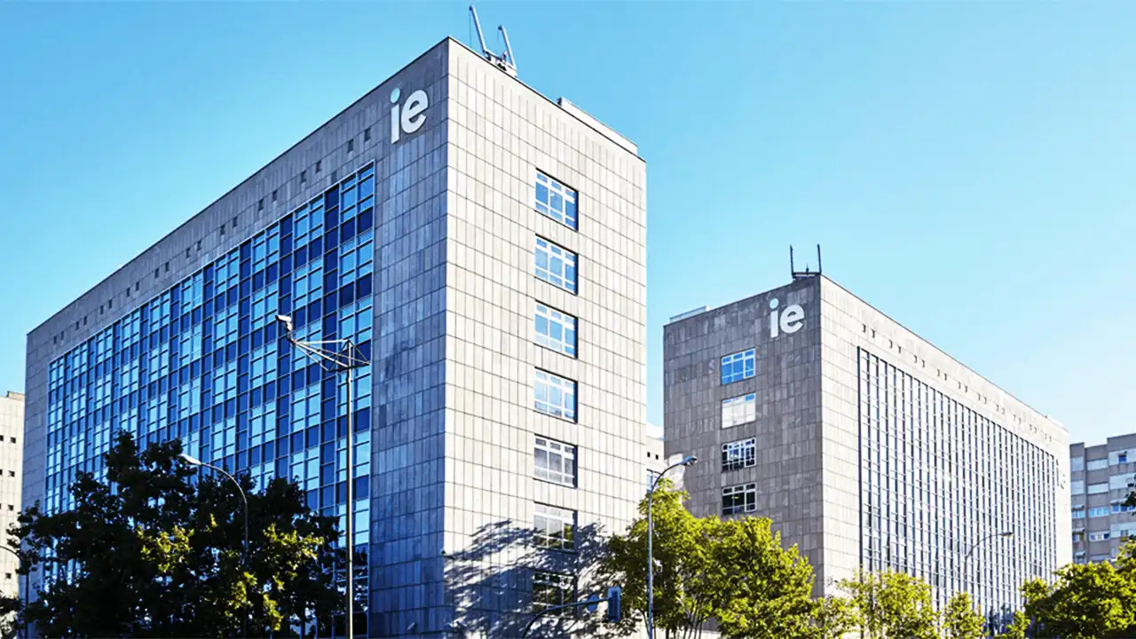 ie business school banner