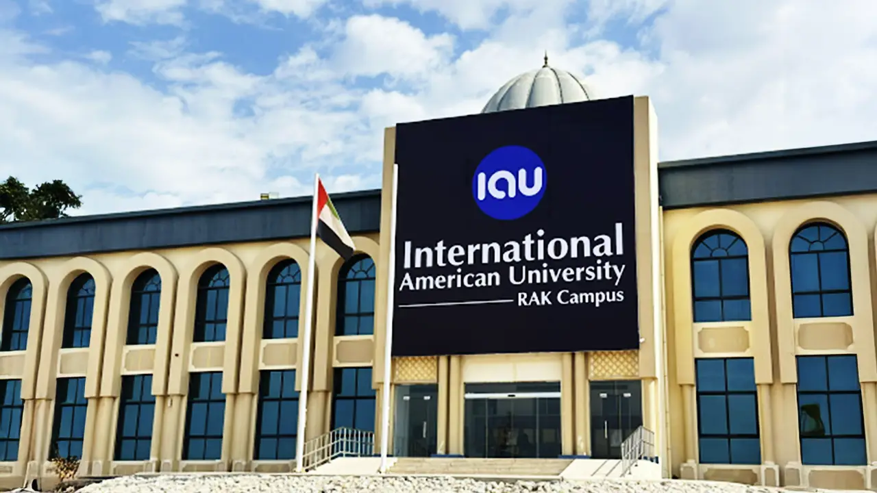 international american university banner