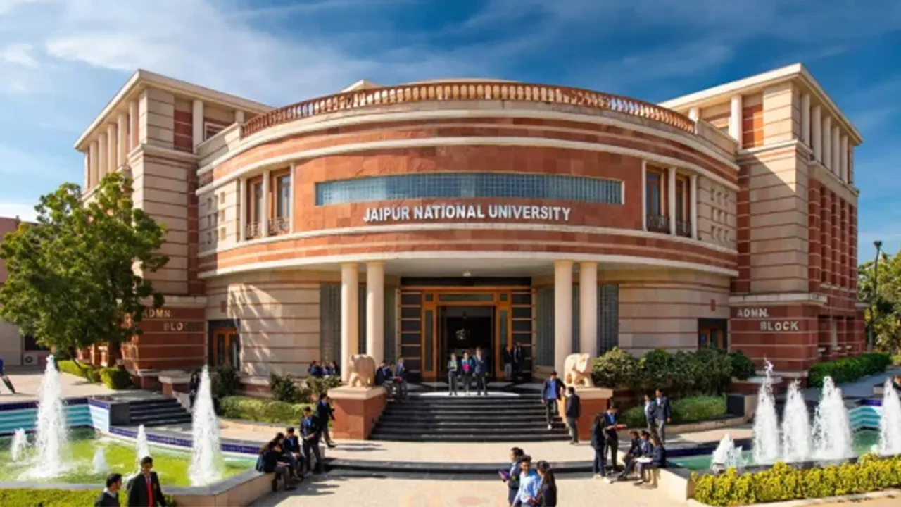 jaipur national university banner