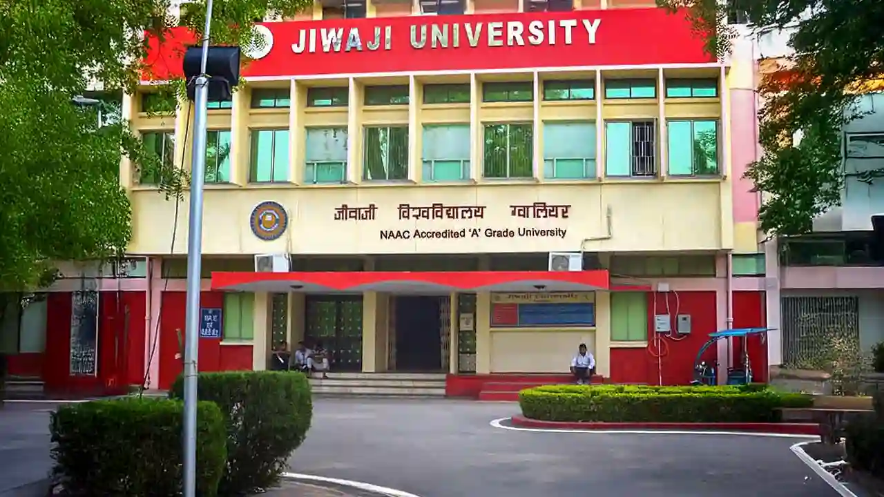 jiwaji university banner
