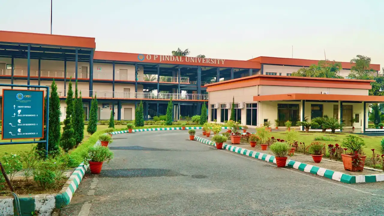op jindal university raigarh banner