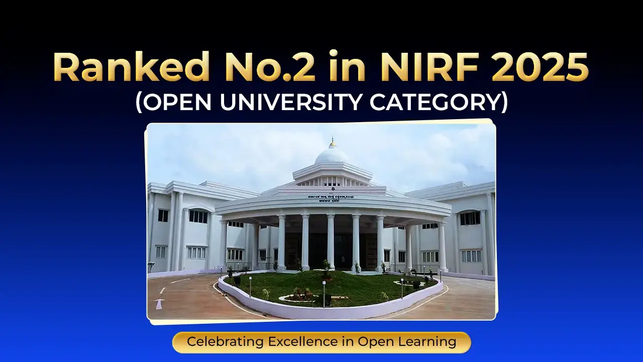 ranked no 2 in nirf 2025 open university category