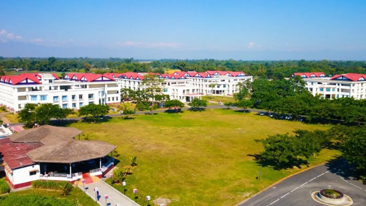tezpur university banner
