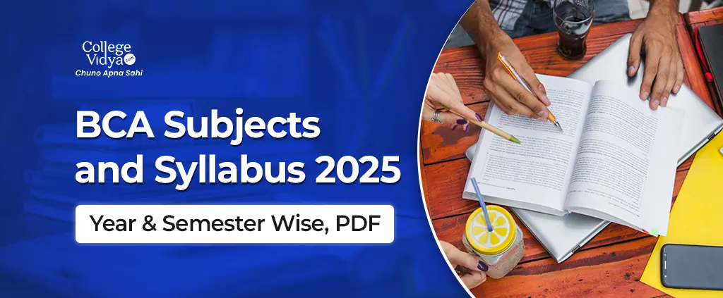 bca subjects and syllabus 2025 year and semester wise pdf