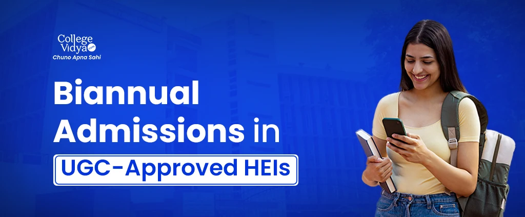 biannual admissions in ugc approved heis