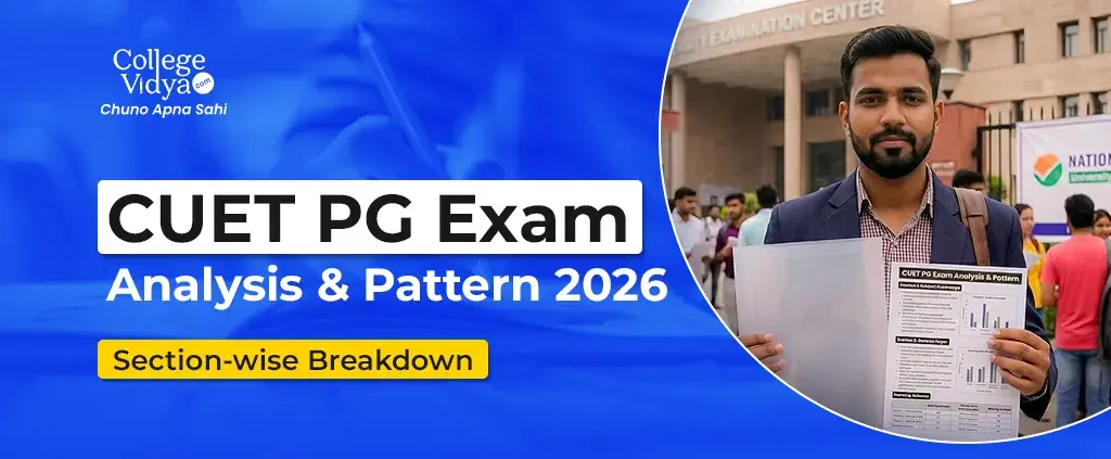 CUET PG Exam Pattern 2026: Sections & Marking Scheme