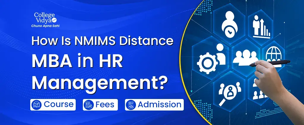 how is nmims distance mba in hr management