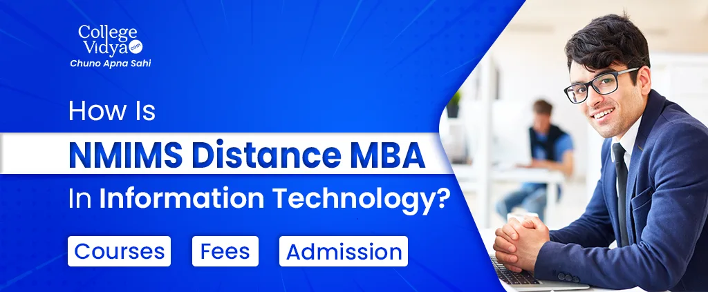 how is nmims distance mba in information technology course fees admission