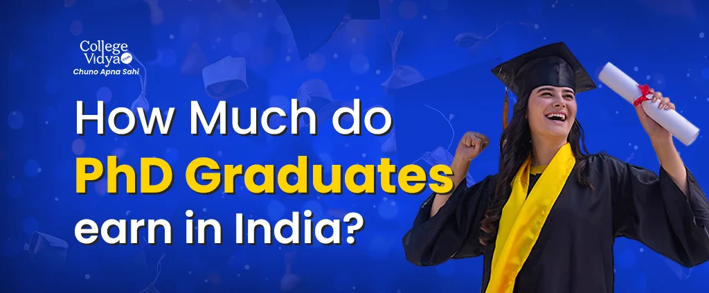 salary of phd in english in india