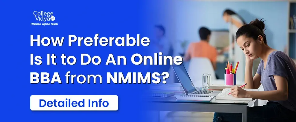 how preferable is it to do an online bba from nmims