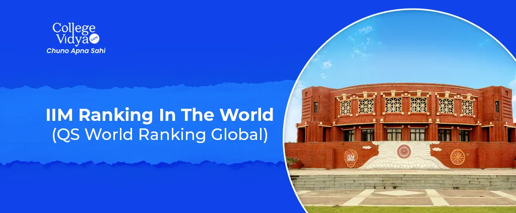 iim ranking in the world qs global ranking