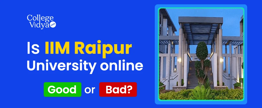 is iim raipur university online