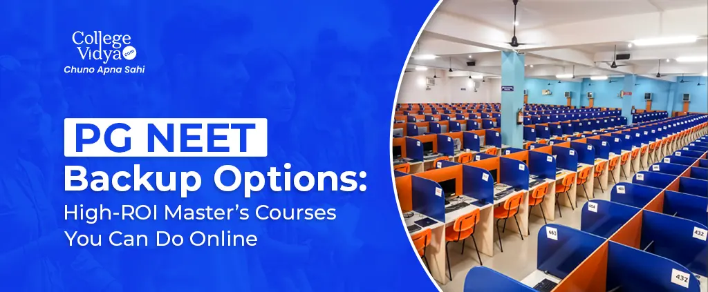 pg neet backup options high roi masters courses you can do online
