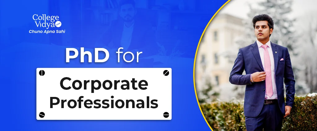 phd for corporate professionals
