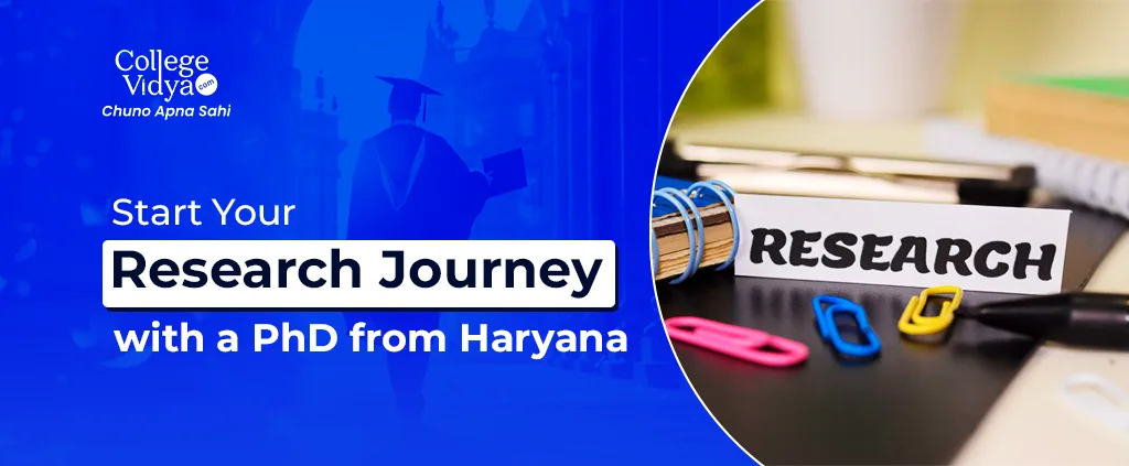 start your research journey with a phd from haryana