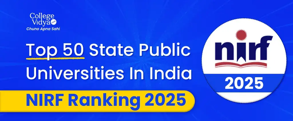 top 50 state public universities in india nirf ranking 2025