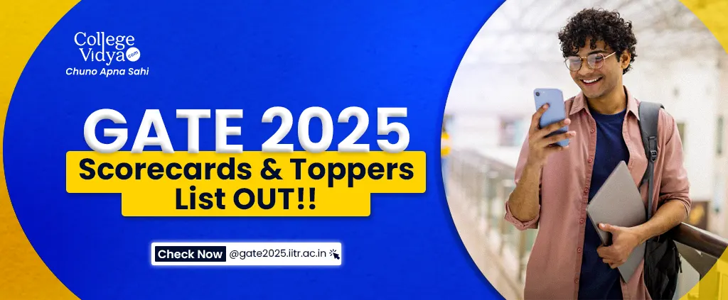 gate 2025 scorecards and toppers list out