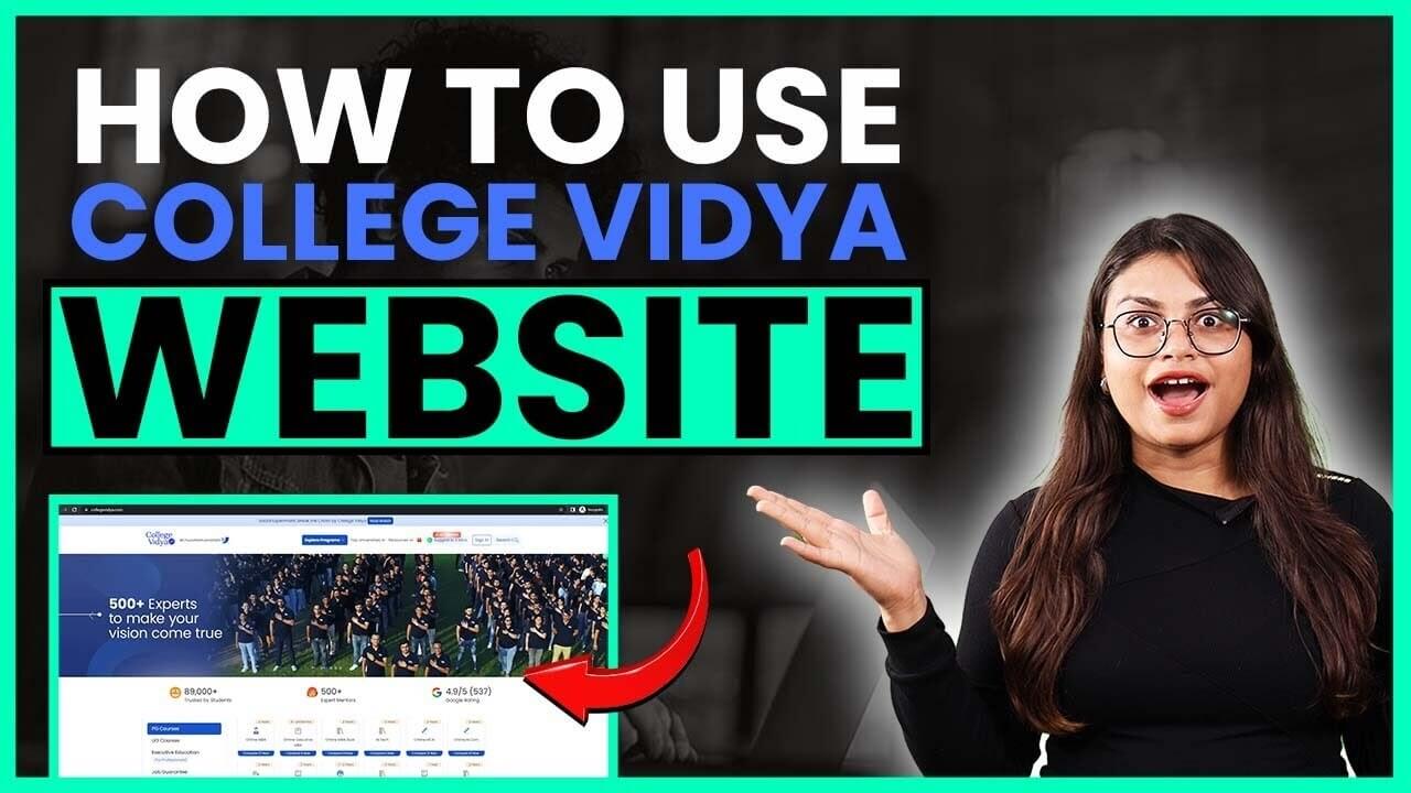 College_Vidya_Website_Walkthroughrt