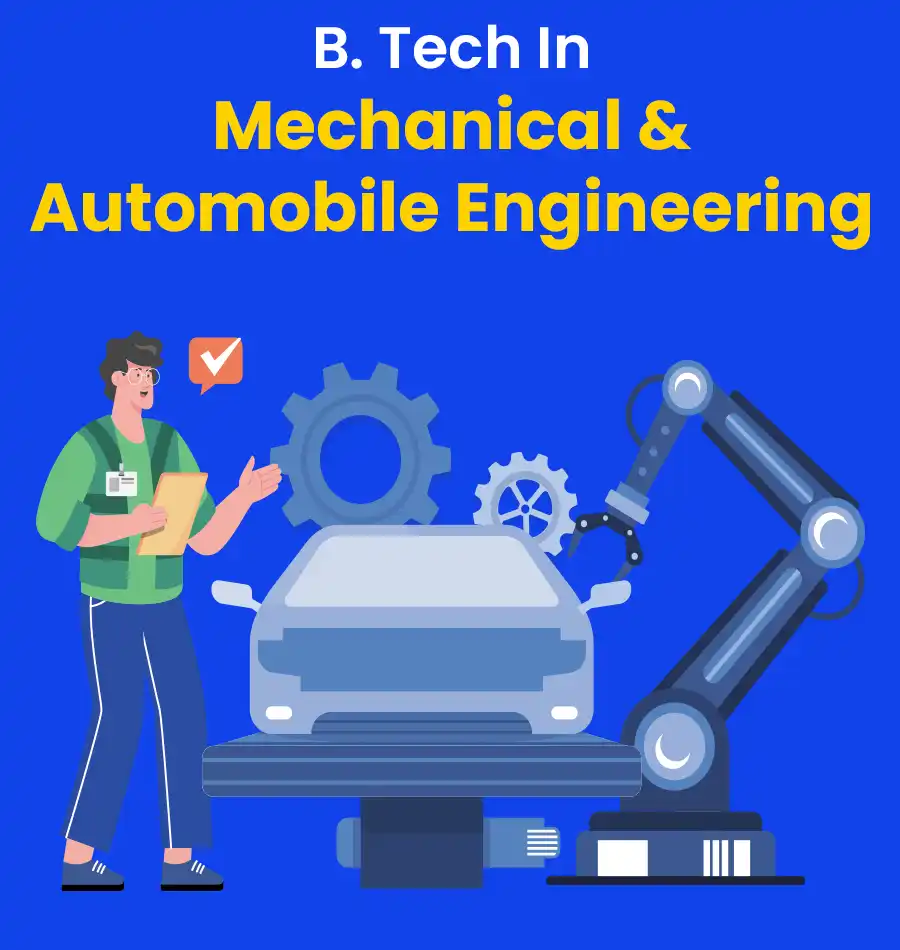 b tech for working mechanical and automobile engineering