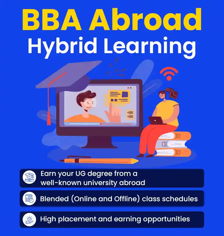 bba abroad hybrid learning