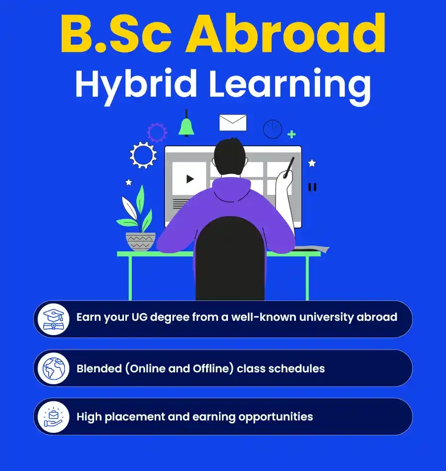 bsc abroad hybrid learning