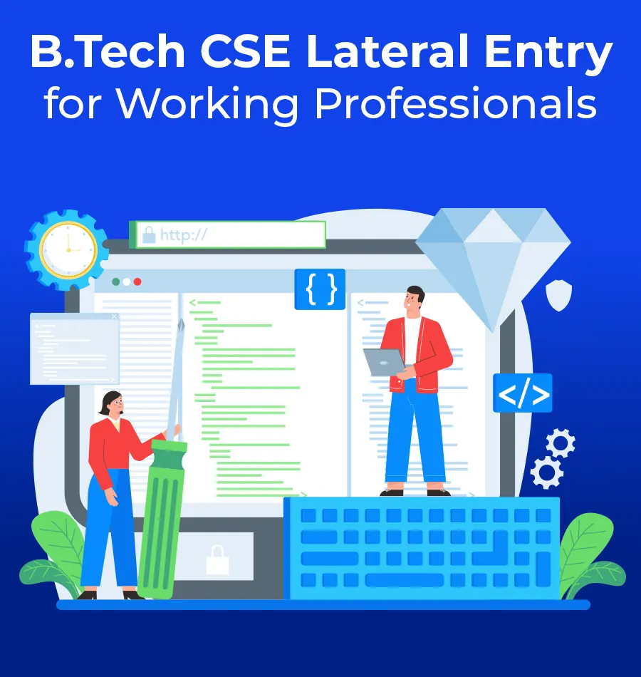 btech cse lateral entry for working professionals