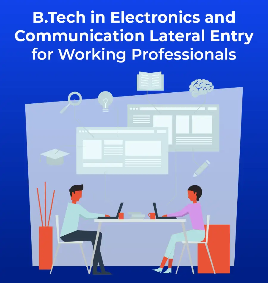 btech in electronics and communication lateral entry for working professionals