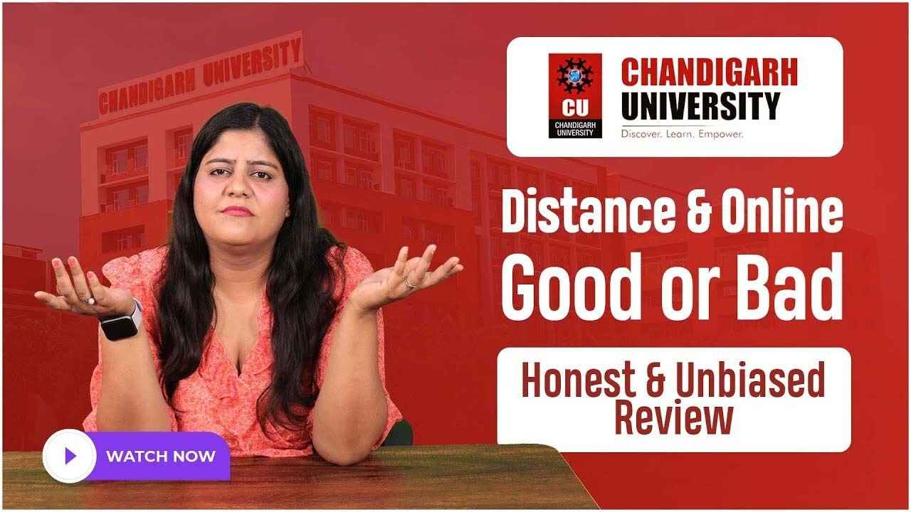 chandigarh university distance
