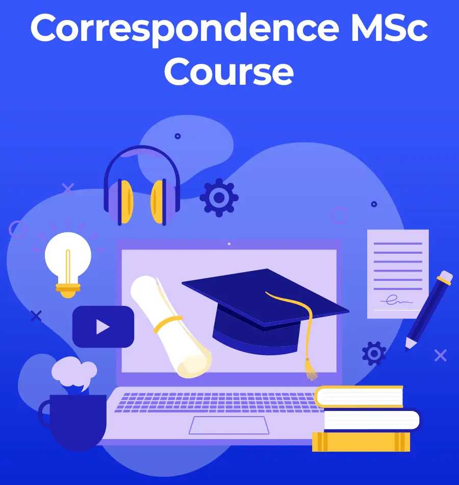 correspondence msc course