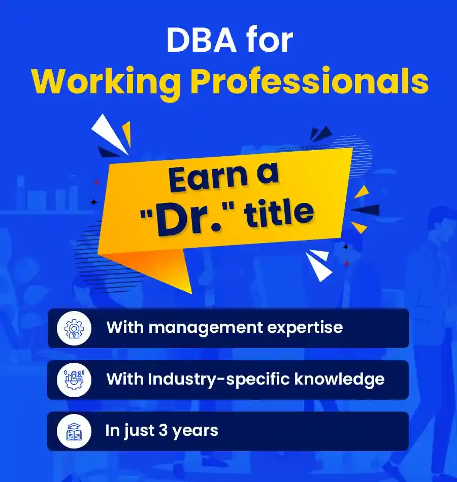 dba for working professionals..