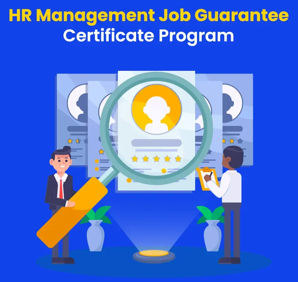 hr management job guarantee certificate program