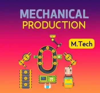 m tech for working professionals mechanical production