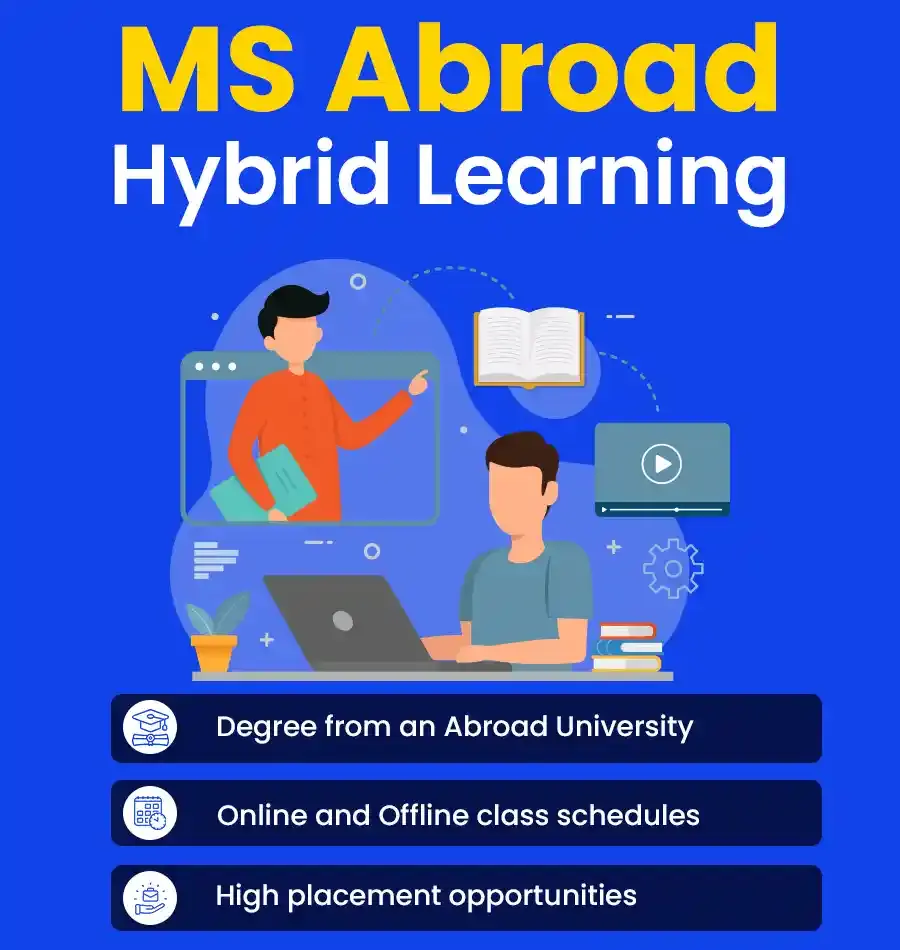 ms in abroad hybrid learning