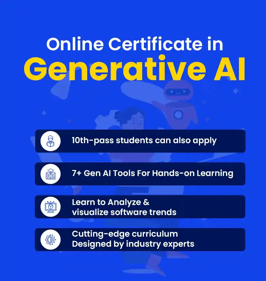 online certificate in generative ai....