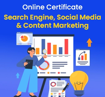 online certificate in search engine social media content marketing