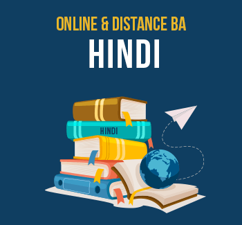 online distance ba hindi