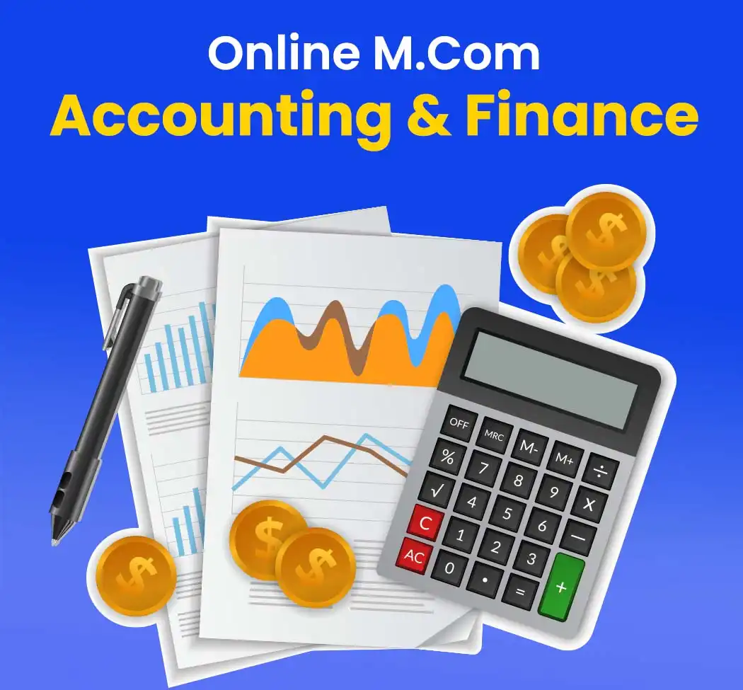 online mcom accounting and finance