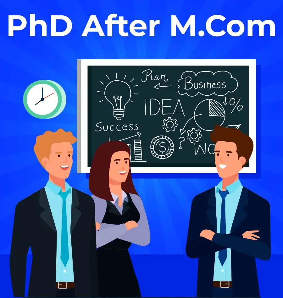 phd after mcom