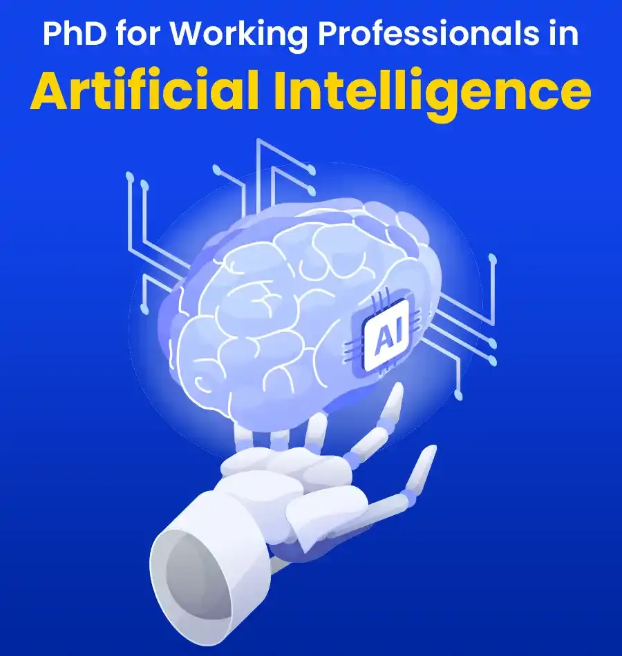 phd for working professionals in artificial intelligence
