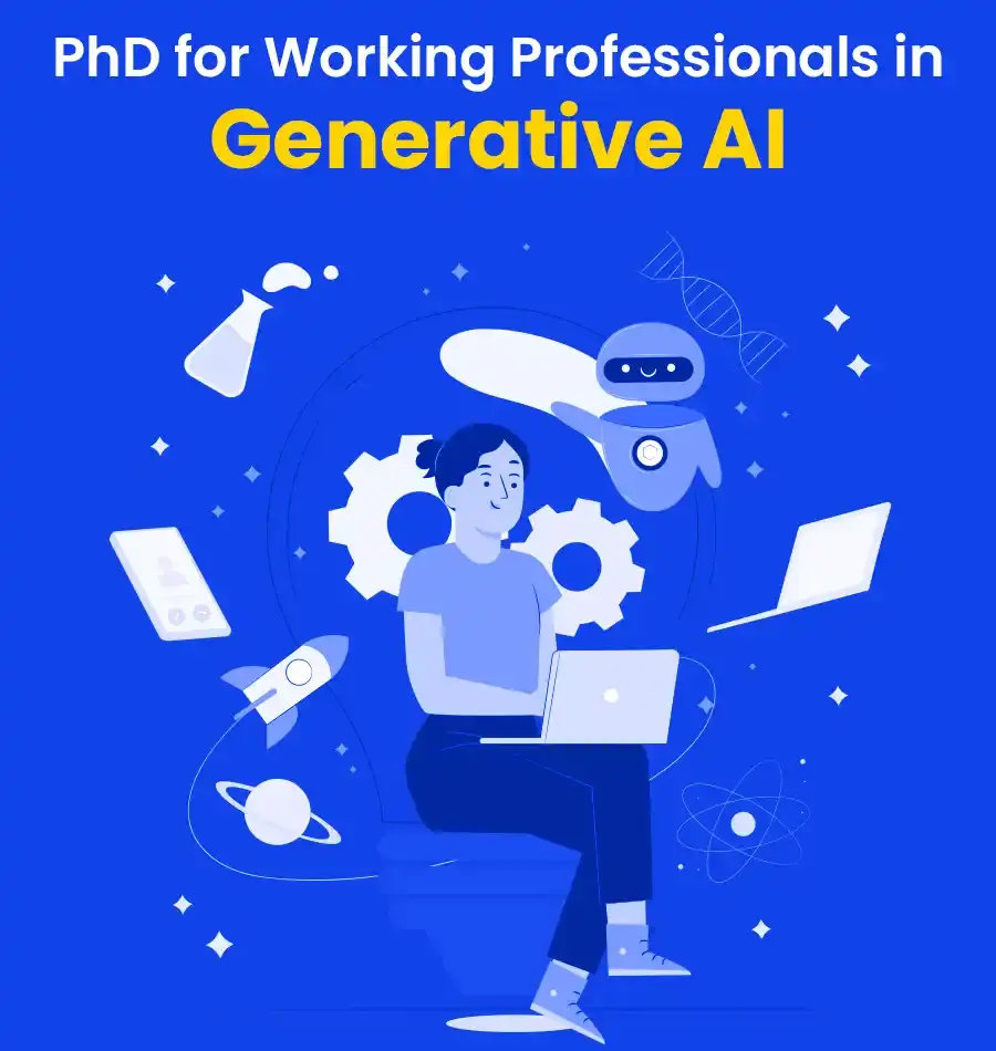 phd for working professionals in generative ai