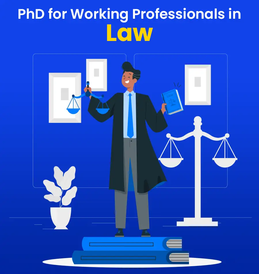 phd for working professionals in law