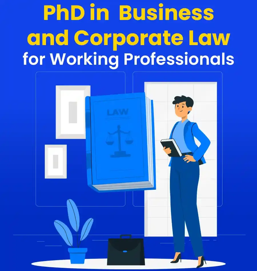 phd in business and corporate law for working professionals