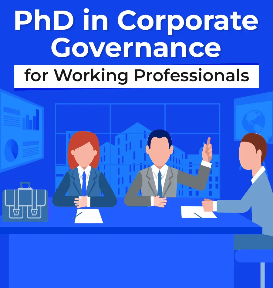 phd in corporate governance for working professionals