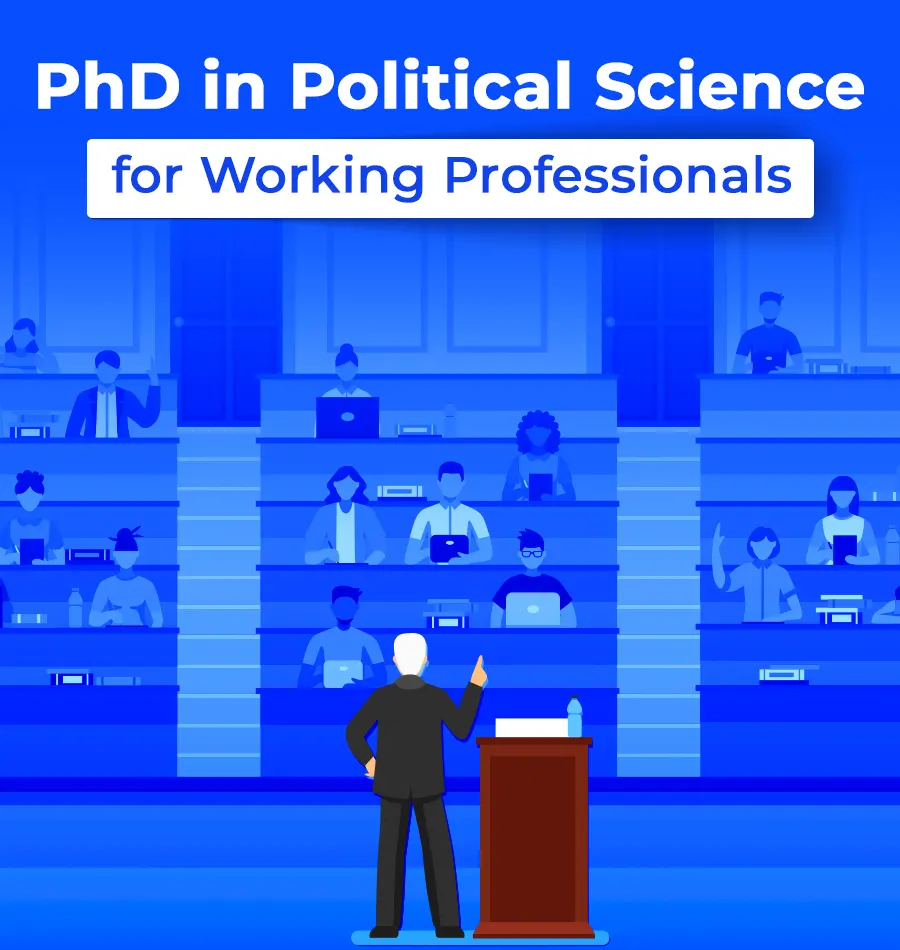 phd in political science for working professionals