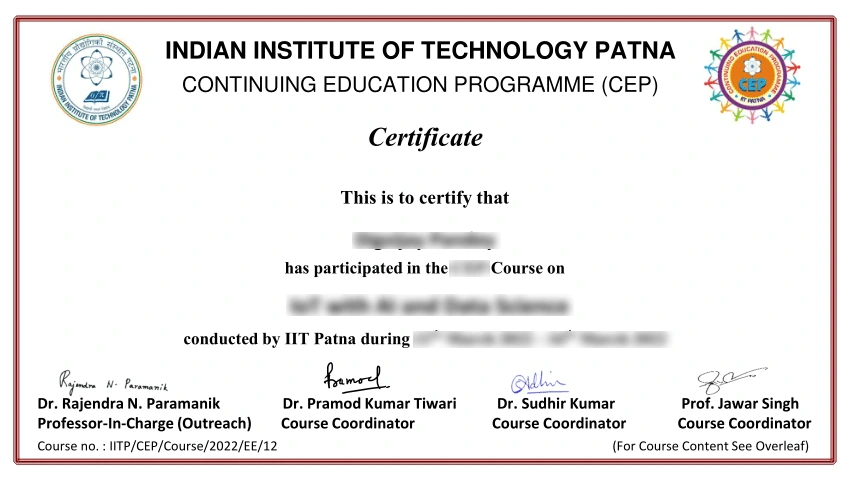 IIT Patna M.Tech Course - Fee, Placement, Admission 2025