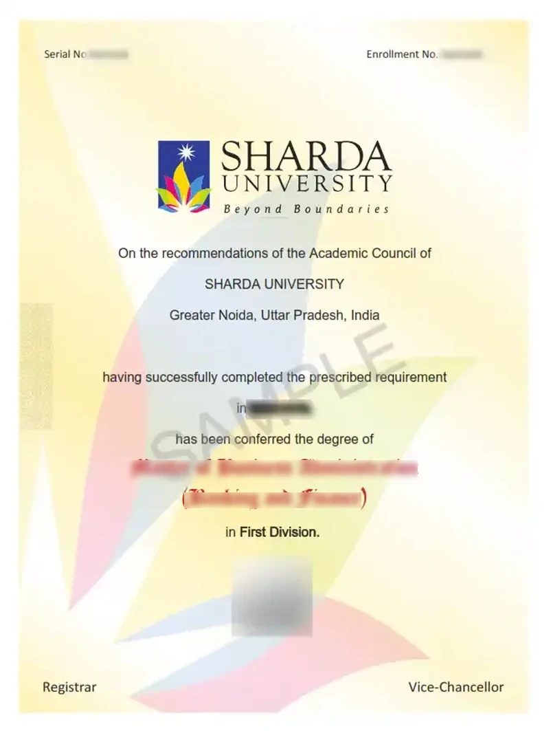 sharda university online