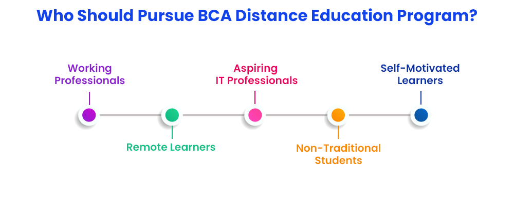 Who Should Pursue BCA Distance Education Program?