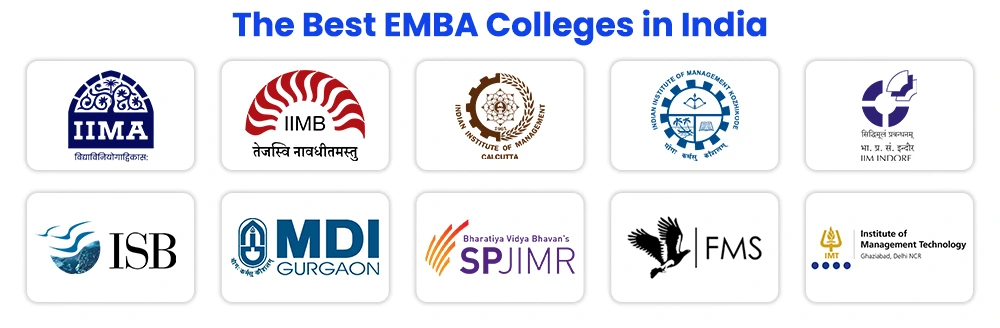 The Best EMBA Colleges in India